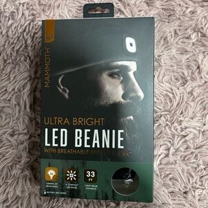 Mammoth Ultra Bright LED Beanie in Black